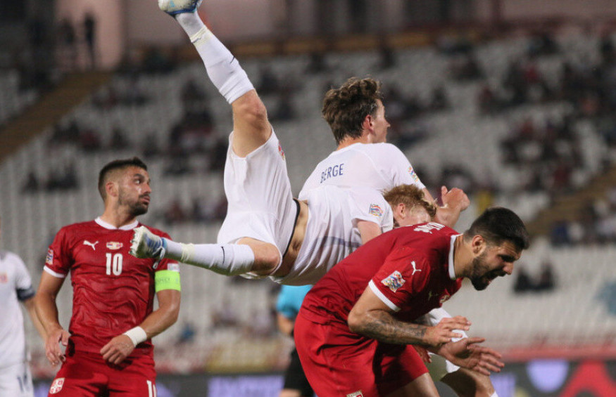 Poraz Srbije na startu UEFA Lige Nacija od Norveške