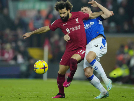 Salah hvali Bajčetića: Stefan je trenutno najbolji igrač Liverpula