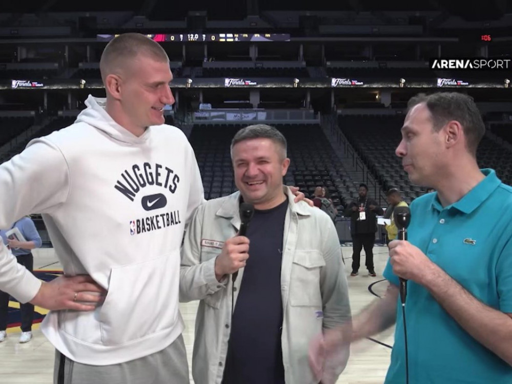 Nikola Jokić ekskluzivno za TV Arena sport: Igramo dobro kod kuće, koševi u Denveru mora da su drugačiji