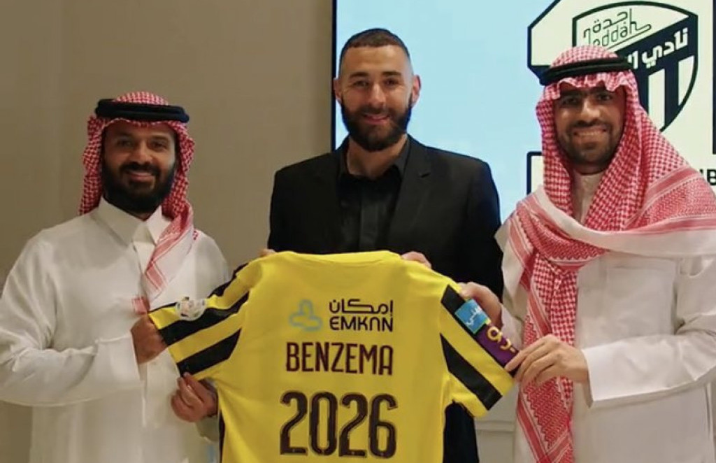 Benzema u Al Itihadu do 2026. za 600 miliona evra