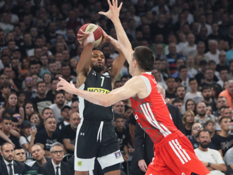 (KRAJ) Partizan - Crvena zvezda 96:85: Crno-beli šampioni AdmiraBet ABA lige