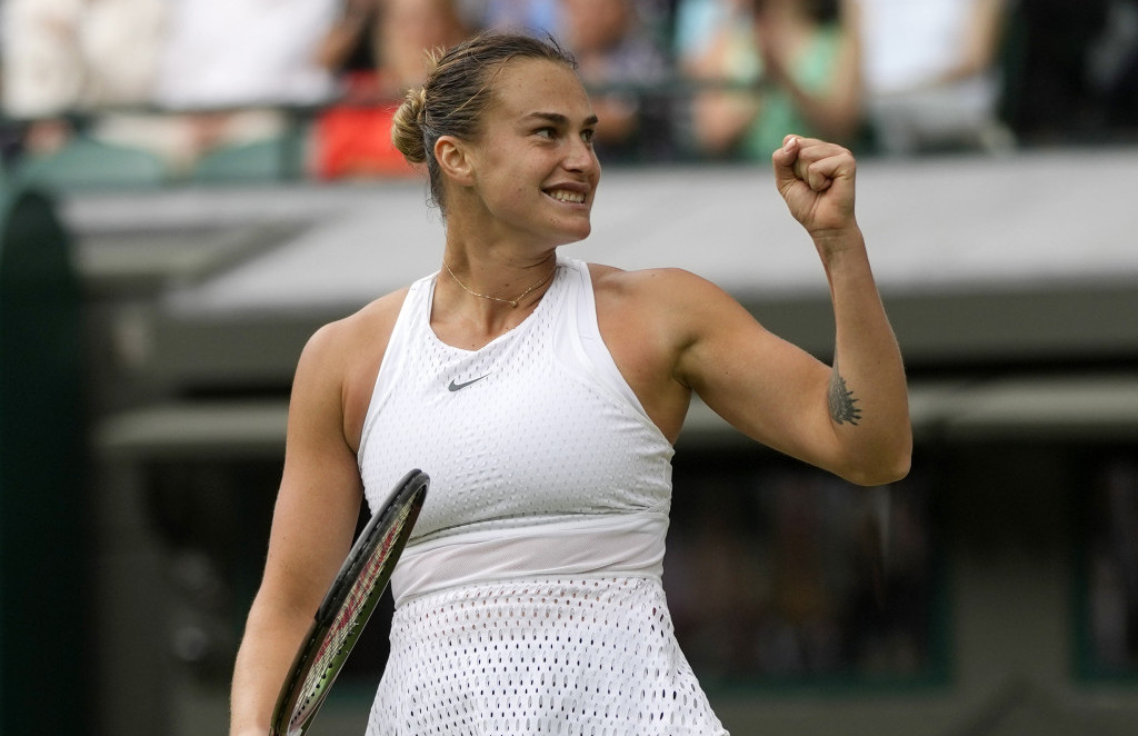 Arina Sabalenka nadigrala Medison Kiz i plasirala se u polufinale Vimbldona