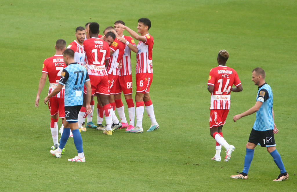 (KRAJ) Crvena zvezda - Napredak 4:0: Novi dabl Krasoa i siguran trijumf šampiona