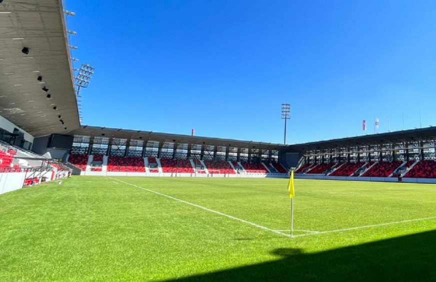 Stadion "Dubočice" u Leskovcu