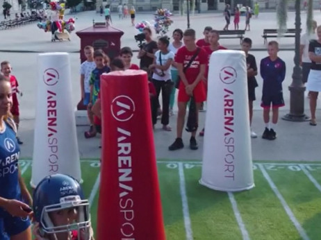 Arenin karavan u Novom Sadu: Zaljubiš se u NFL na prvi pogled