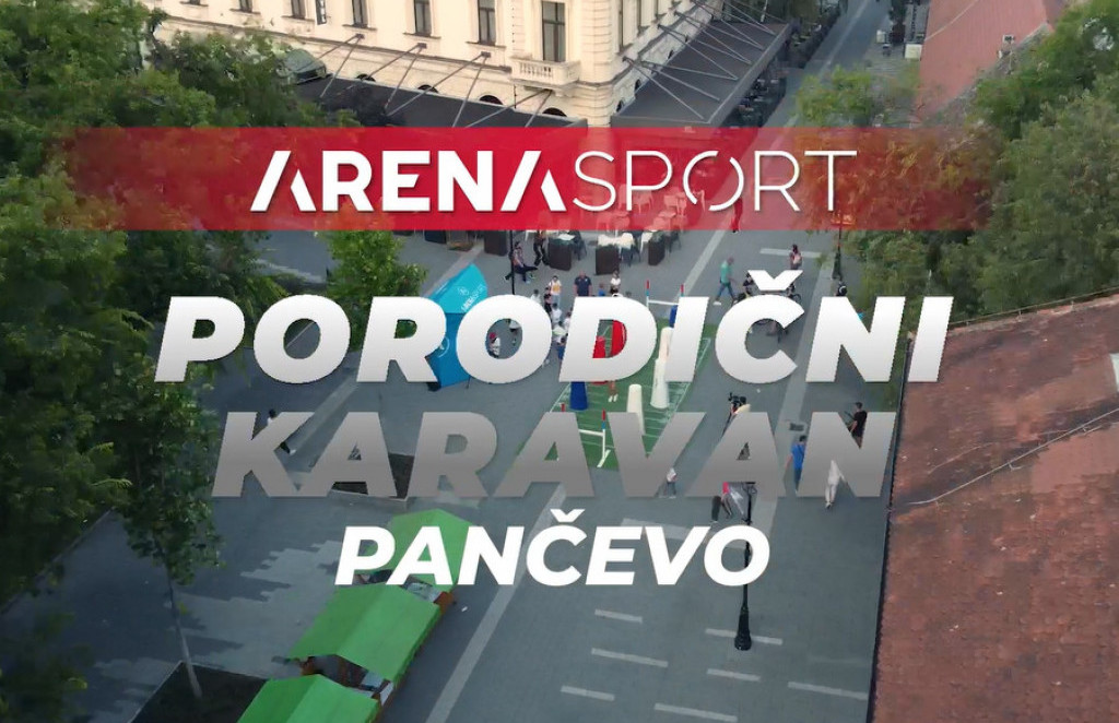 ARENIN KARAVAN U PANČEVU: Pančevci obožavaju fudbal i Arenu