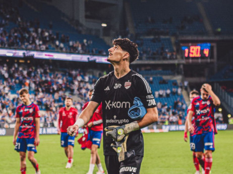Vladan Kovačević staje na gol Noriča