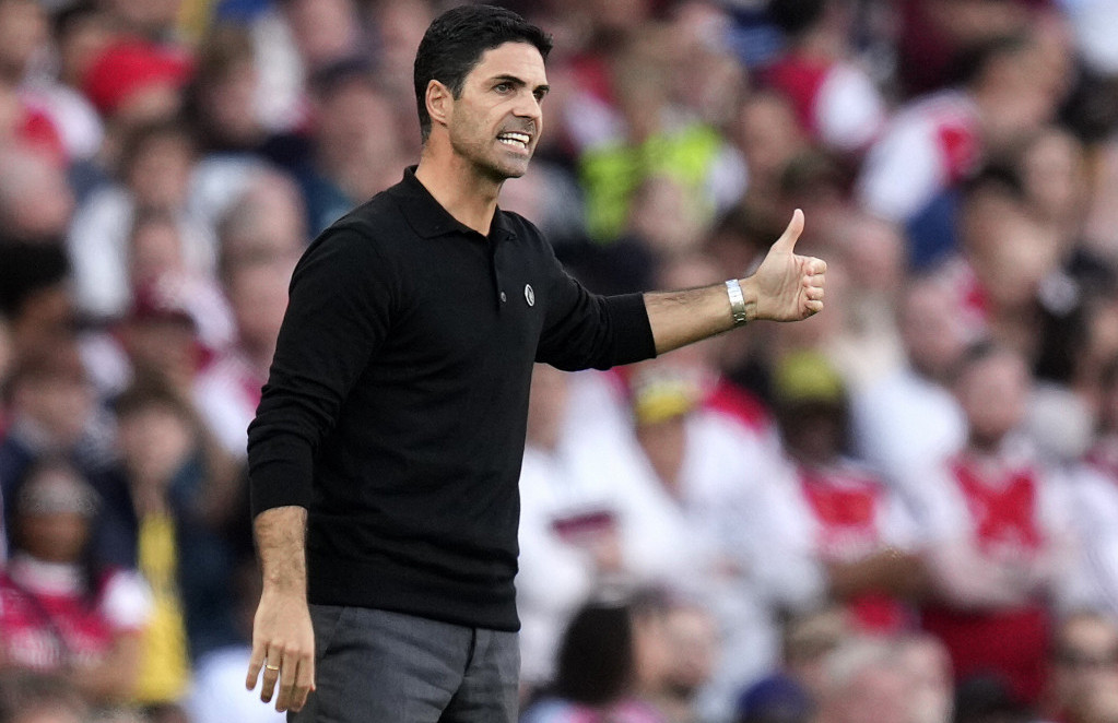 Mikel Arteta, trener Arsenala