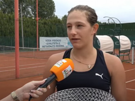 Srpska teniserka Mia Ristić osvojila titulu na UTR Pro turniru u Beogradu