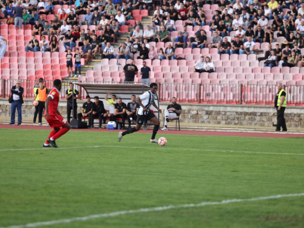 (KRAJ) Radnički 1923 - Partizan 0:4: Crno-beli bez problema do tri boda u Kragujevcu