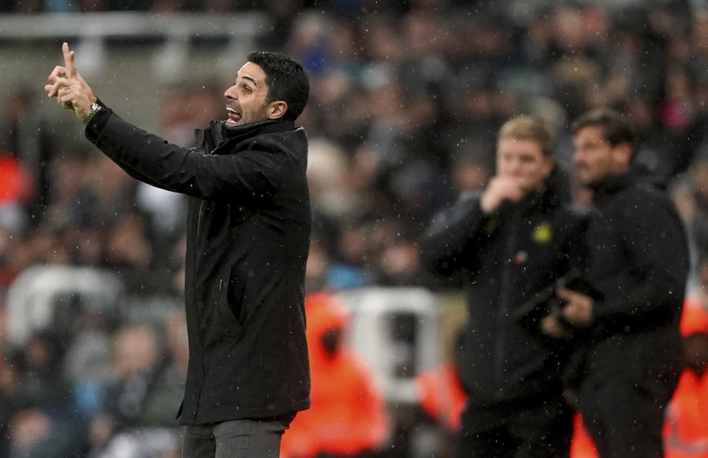 Trener Arsenala Mikel Arteta besan na sudije posle poraza od Njukasla: Sramota kakav su gol priznali