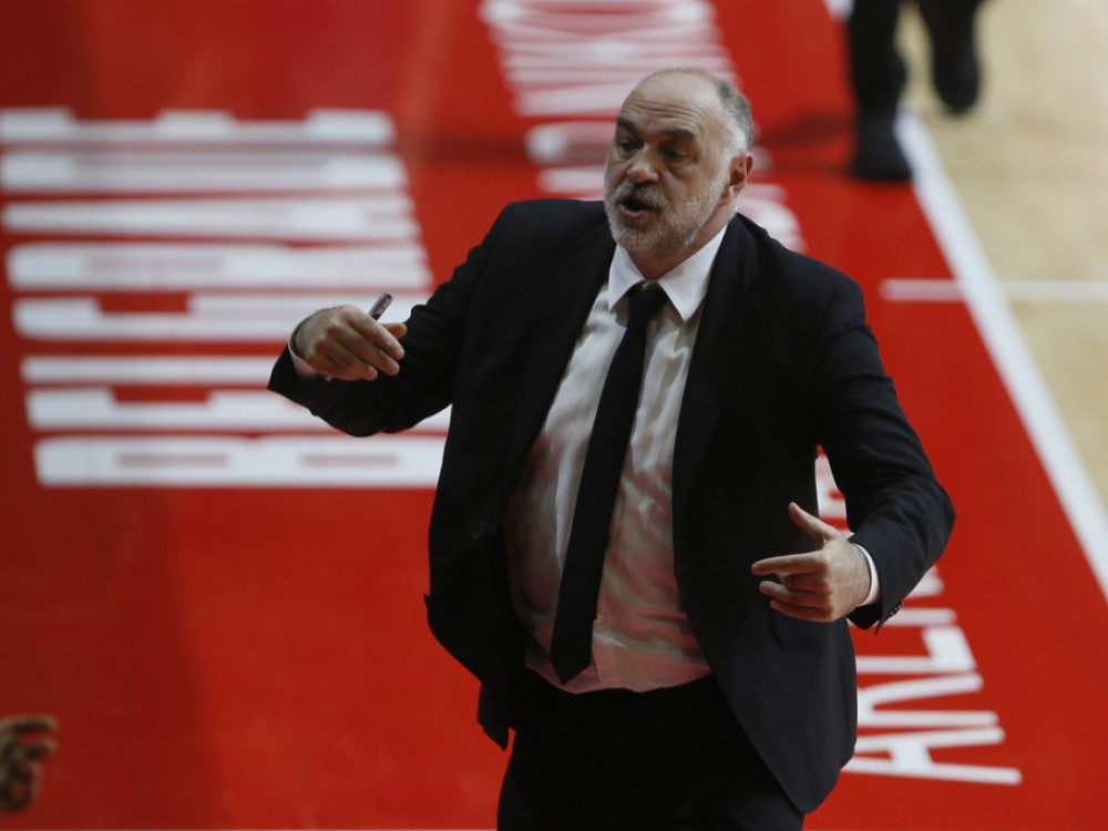 Košarkaš Bajerna iz Minhena Pablo Laso na utakmici Evrolige sa Crvenom zvezdom