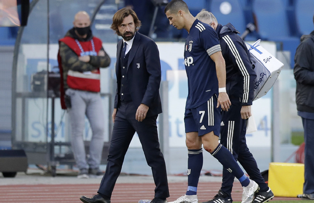 Andrea Pirlo i Kristijano Ronaldo