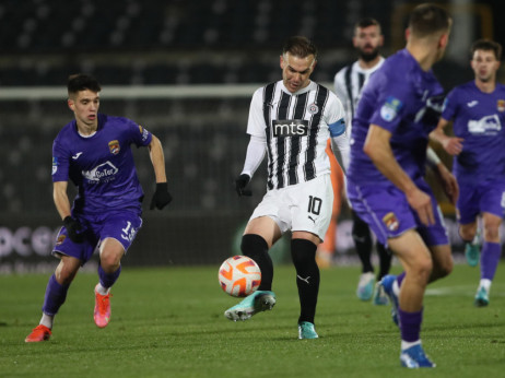 (KRAJ): Partizan - Grafičar 1:1, penalima 5:4, Saldanja pogodio za četvrtfinale Kupa Srbije