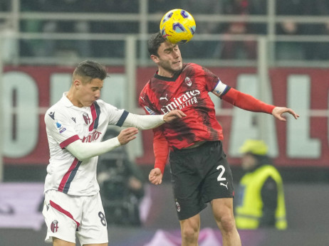 Milan nastavio da kaska za vodećim dvojcem u Seriji A: Bolonja odnela bod sa severa Italije