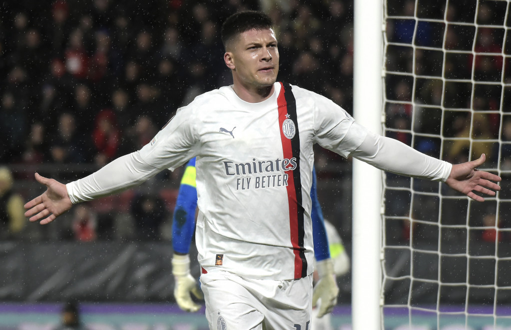 Luka Jović, strelac za Milan