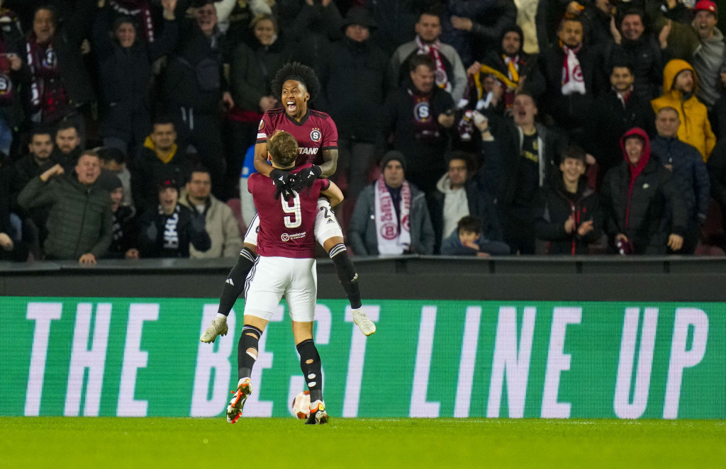 Fudbaleri Sparte iz Praga slave pogodak protiv Galatasaraja