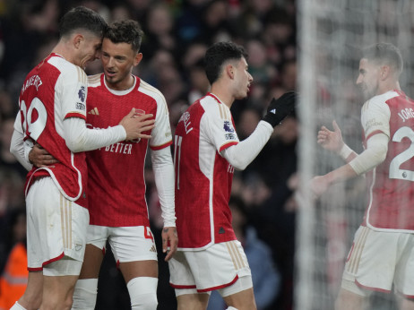 Arsenal nastavio da dominira u Premijer ligi: Njukasl "pregažen" u severnom Londonu