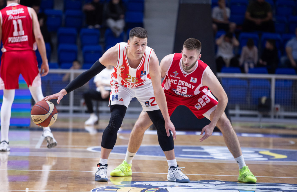 Bez iznenađenja u Podgorici: Ubedljiva pobeda Crvene zvezde za plasman u polufinale ABA lige