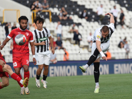 Kragujevčani možda ispustili Ligu Evrope u Beogradu: Partizan jedva izvukao remi