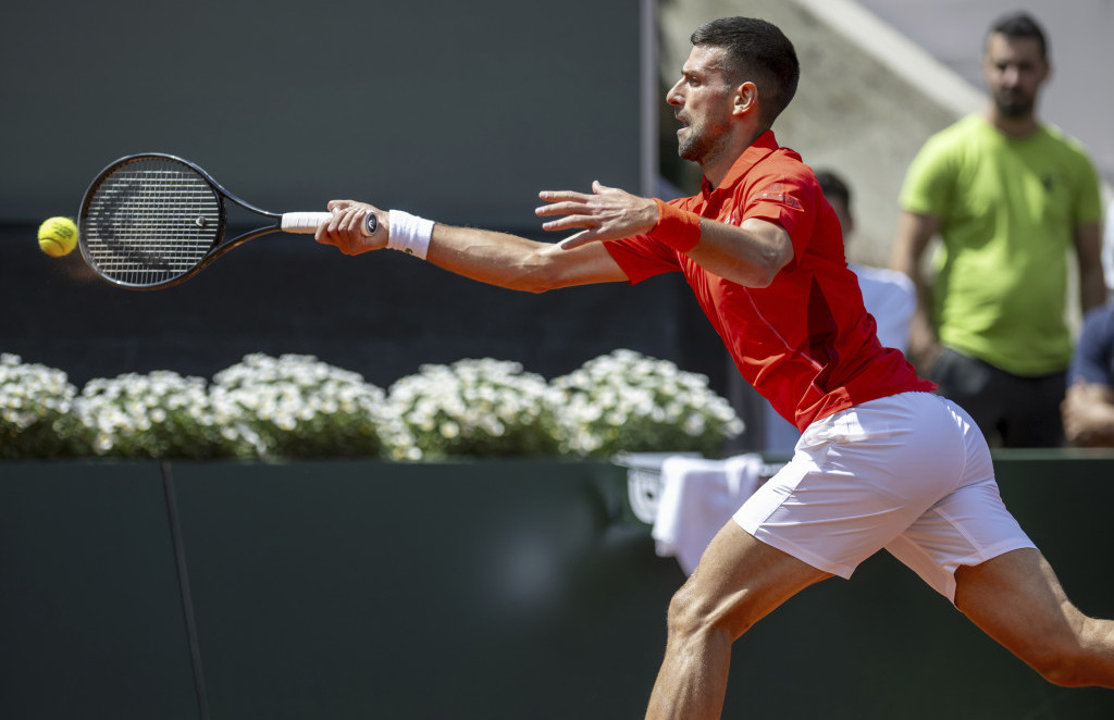 Novak Đoković na turniru u Ženevi