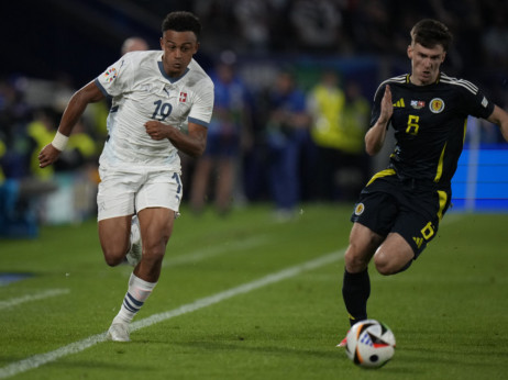 UEFA EURO (Grupa A, 2. kolo): Škotska - Švajcarska 1:1 (1:1)