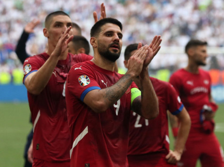 UEFA EURO (Grupa C, 2. kolo): Slovenija - Srbija 1:1 (0:0)