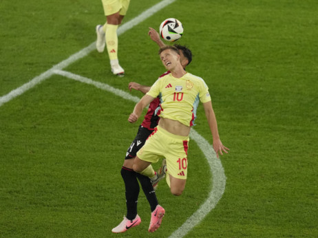 UEFA EURO (Grupa B, 3. kolo): Albanija - Španija 0:1 (0:1)