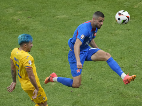 UEFA EURO (Grupa E, 3. kolo): Slovačka - Rumunija 1:1 (1:1)