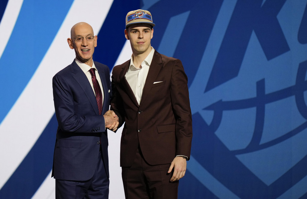 Nikola Topić i komesar NBA lige, Adam Silver