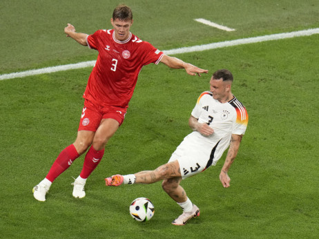 UEFA EURO (osmina finala): Nemačka - Danska 2:0 (1:0)