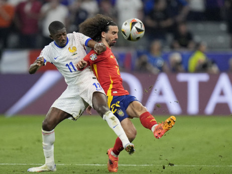 UEFA EURO (polufinale): Španija - Francuska 2:1 (2:1)