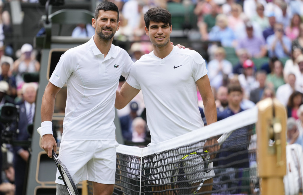 Finale Vimbldona: Novak Đoković - Karlos Alkaraz