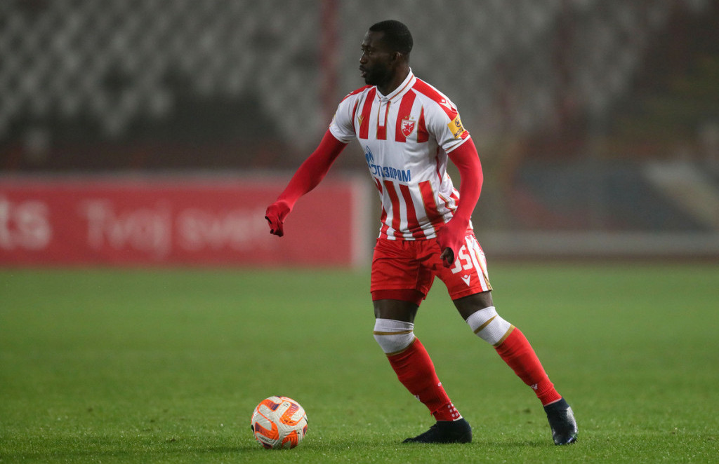 Seku Sanogo u dresu Crvene zvezde