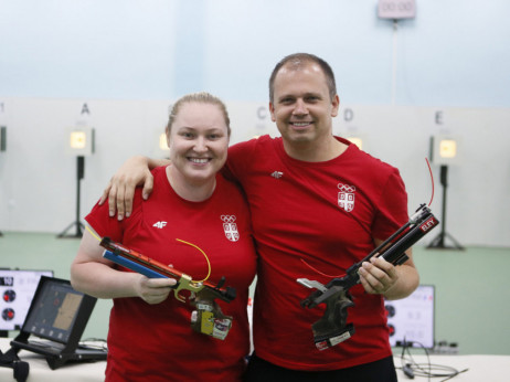 Srbija obezbedila prvu medalju na Igrama: Damir i Zorana imaju srebro u džepu, sutra se bore za zlato