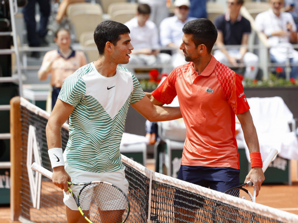 Novak Đoković i Karlos Alkaraz, teniski finalisti Olimpijskih igara u Parizu