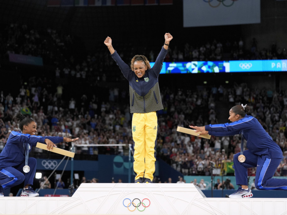 Rebeka Andrade, brazilska gimnastičarka, na OI u Parizu osvojila rekordnu medalju