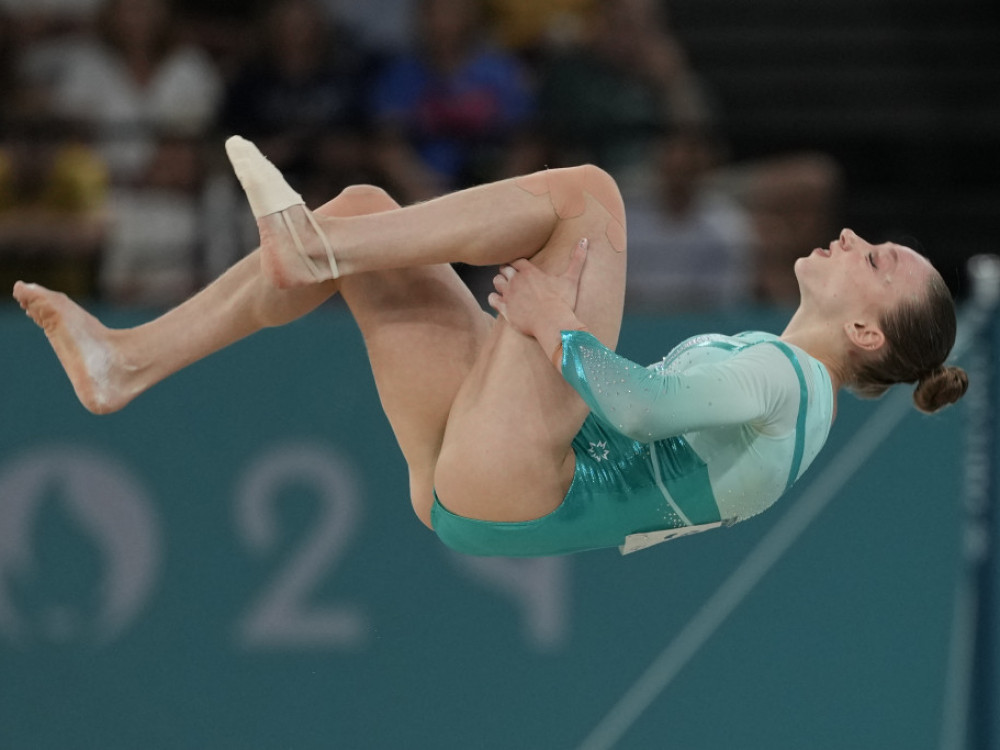 Rumunska gimnastičarka Ana Barbosu