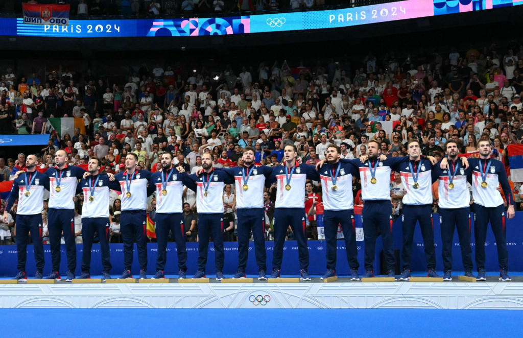 Vaterpolisti Srbije dobili zlatne medalje