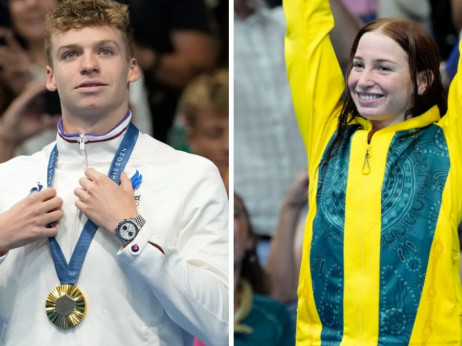 Maršan kralj Pariza, pod ruku vodi kraljicu Moli O' Kalahan: Po pet medalja za francuskog Felpsa i australijsku divu