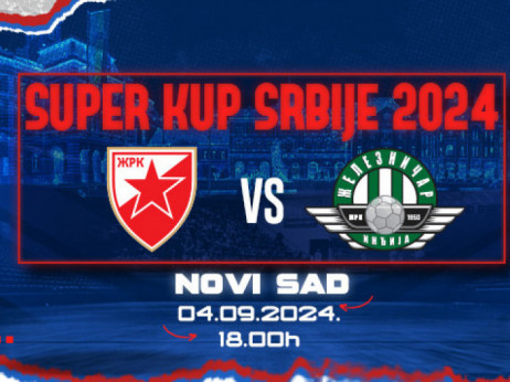 Rukometni Superkup na TV Arena sport: Crvena zvezda i Železničar u borbi za trofej