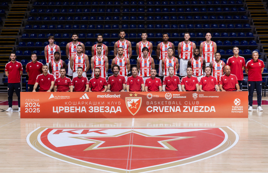 Košarkaši Crvene zvezde