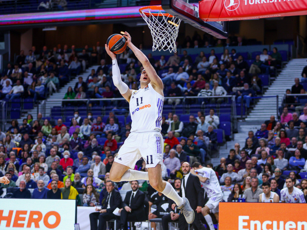 Mario Hezonja, košarkaš Reala, nije zabrinut zbog lošeg starta Partizana u Evroligi