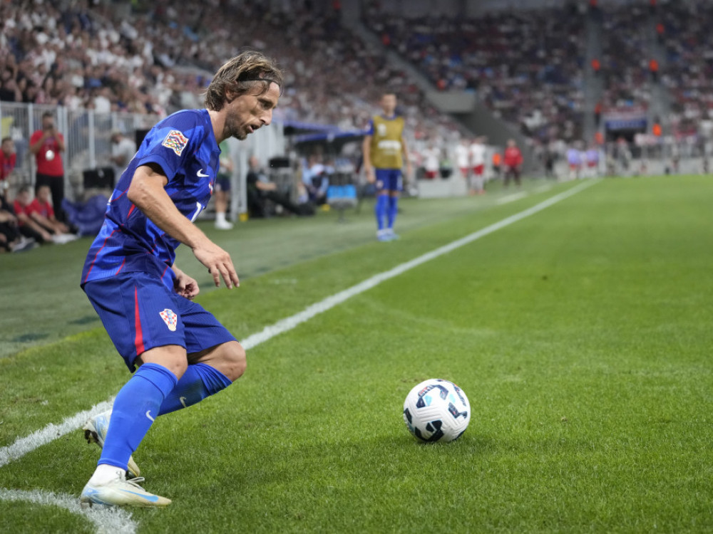 Luka Modrić, hrvatski fudbaler, nezamenjiva fogira u reprezentaciji svoje zemlje