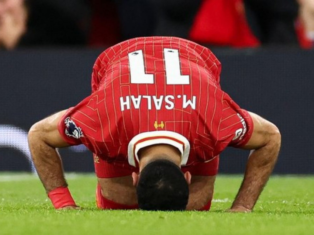 Mohamed Salah se moli uoči meča