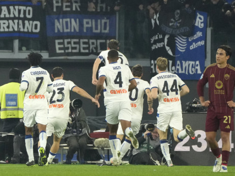 Nastavlja se agonija Rome: Atalanta upisala i osmu uzastopnu pobedu u Seriji A