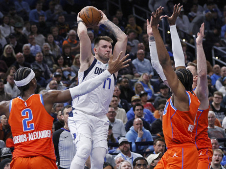 Oklahoma ima najbolju odbranu u NBA ligi, to su danas pokazali: Dončić utučen nakon poraza u NBA kupu