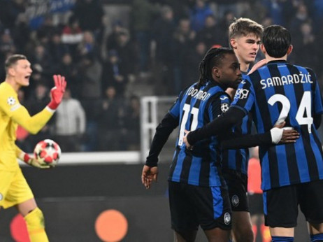 UEFA Liga šampiona: Atalanta "maltretirala" Šturm, Monako sačuvao prednost iz osmog minuta