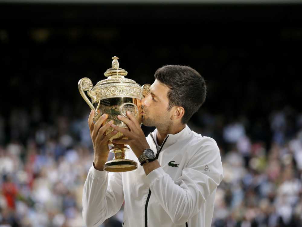 Novak Đoković, srpski teniser, juri 25. Grend slem titulu