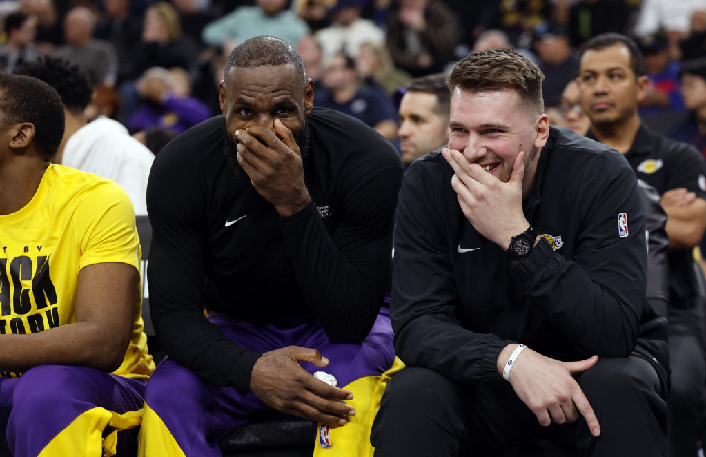 Lebron Džejms i Luka Dončić su imali čemu i da se nasmeju